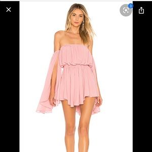 Michael Costello Malyck dress (pink)